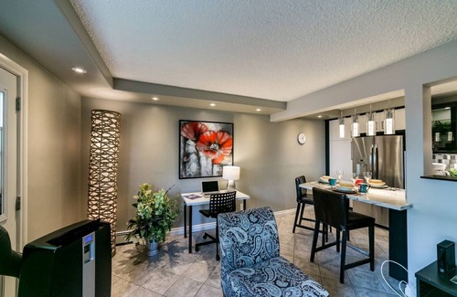 Jasper Place Condo | Centrally Located, 3 Beds, Economical Sleeps 4!