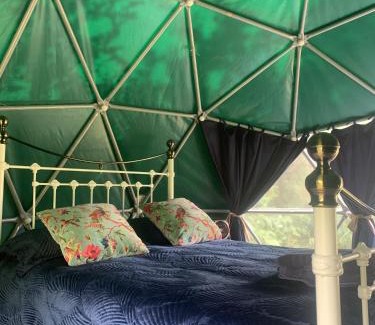 Llangeler Other | Ceridwen Glamping, double decker bus and Yurts