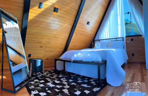 Bom Retiro Ski Chalet | Chalé Romântico Serra Catarinense Hidro e Lareira