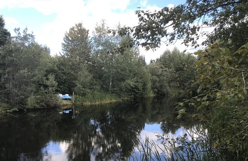 Sainte-Apolline-de-Patton Ski Chalet | Chalet le Sous-Bois, tranquillité en forêt avec spa.