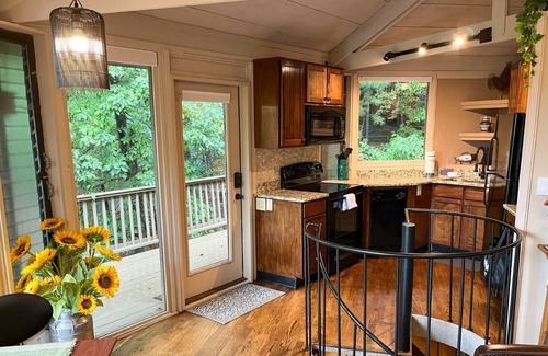 Big Canoe Ski Chalet | Chalet 141 - Peaceful wooded views, cozy interiors, plus wifi!