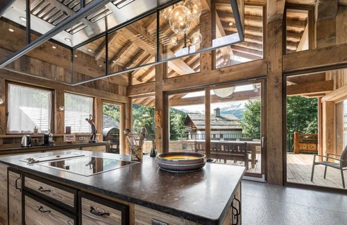 Meribel Village Ski Chalet | Chalet, 300m from ski slopes, swimming pool, hammam, terrace, fireplace or stove, parking, tv