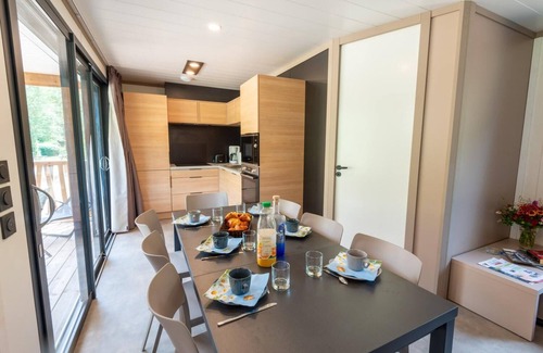 Saint-Bauzile House | Chalet 6/8 pers. - Campsite Les Berges du Bramont