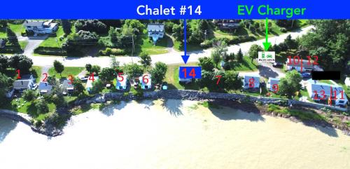 Cap-Saint-Ignace House | Chalet 691 Waterfront with Spa, Fireplace, WiFi & AC