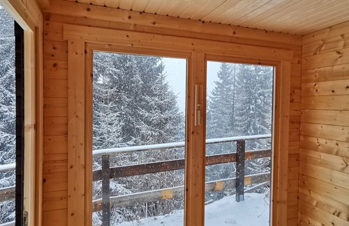 Albeck Apartment | Chalet Alpl: modern renovated apartment in the ski area with sauna, whirlpool & fireplace
