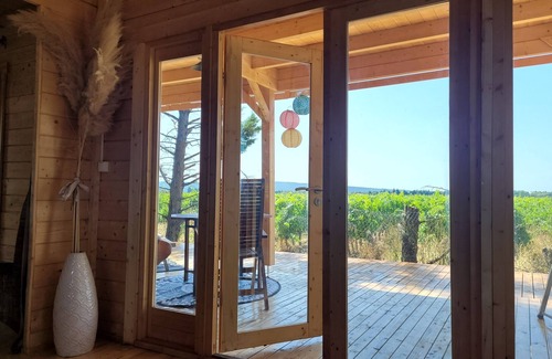 Tarascon Ski Chalet | Chalet au Cœur des Vignes et vue sur les Alpilles