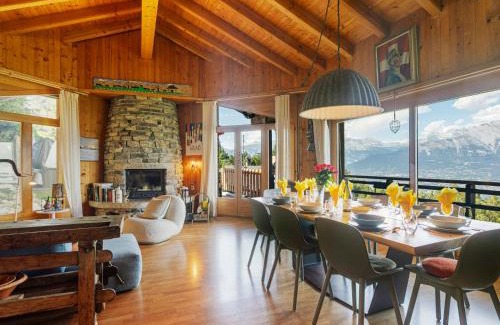 Agettes Ski Chalet | Chalet Chalet Mayens by Interhome