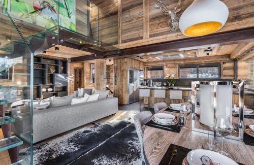 Megeve Ski Chalet | Chalet de luxe avec jacuzzi, salle cinéma et piscine au centre de Megève - FR-1-569-10