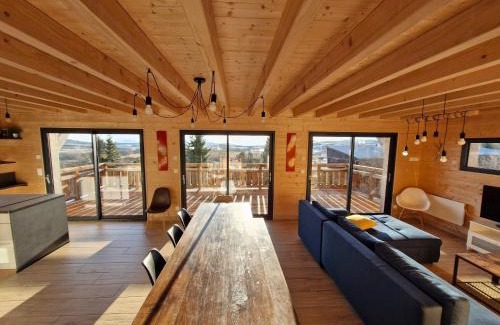 Besse-et-Saint-Anastaise Ski Chalet | Chalet moderne et spacieux pour 14 personnes avec parking privé - FR-1-814-121