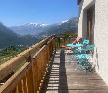 Puy-Saint-Pierre Ski Chalet | Chalet Mariabel Vue panoramique