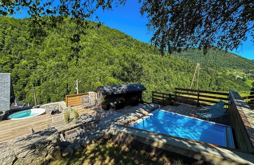 Boutx Ski Chalet | Chalet Montagne Avec Grande Terrasse et Bain Nordique à Jets