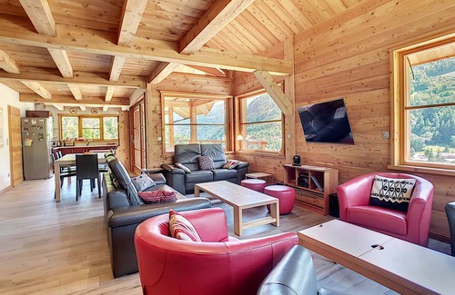 Vallouise-Pelvoux Ski Chalet | Chalet Orchis Vanille - Magnificent chalet close to the Pelvoux slopes