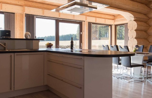 Tanne House | Chalet Panorama - Natural log cabins Zum Brockenbäcker