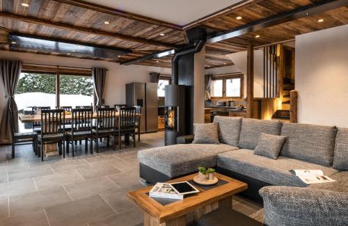 Champagny-en-Vanoise Ski Chalet | Chalet Saint Maurice - piscine privée & jacuzzi