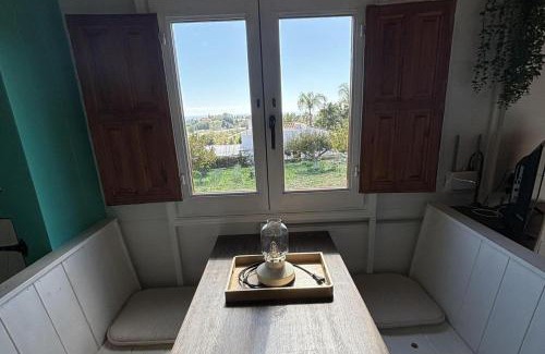 New Golden Mile Ski Chalet | Chalet Sleeps 2 - Pool Balcony Mountain Views