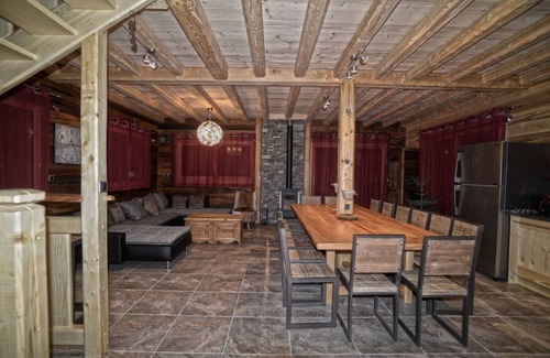 Le Corbier Ski Chalet | Chalet standing 4* face aux pistes 6chambres 5sdb : L'Etoile Filante