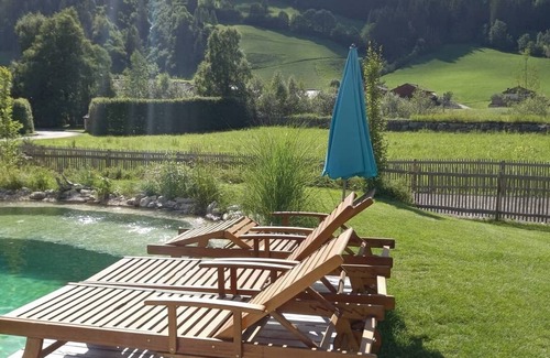 Grossarl Ski Chalet | Chalet vacation in the Salzburg mountains with private saunaChalet vacation with dog