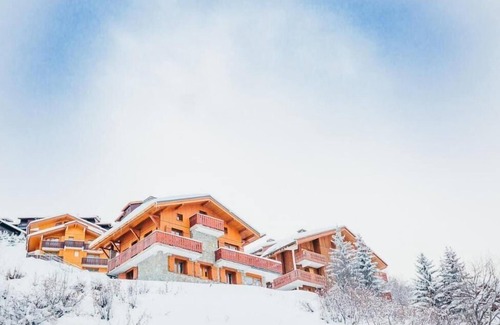 Meribel-Mottaret Ski Chalet | Chalet, view valley, fitness, sauna, balcony, fireplace or stove, parking, tv, 153m²