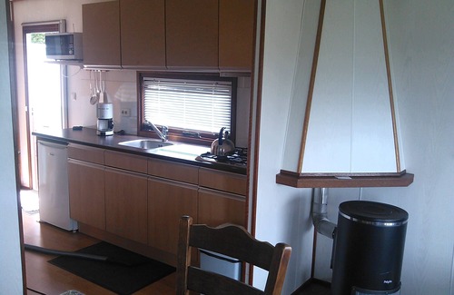 Workum Ski Chalet | Chalet YY-4 with an unobstructed view of the IJsselmeer.