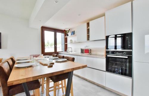 Neuvecelle Apartment | Charmant appartement 4 pers avec balcon et vue lac, proche plage à Neuvecelle - FR-1-498-18