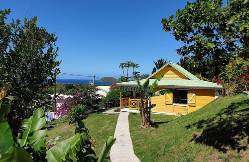 Bas Vent House | Charmant bungalow pour 2 personnes avec piscine