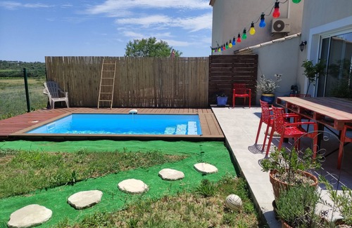 Euzet-les-Bains Villa | Charmante Villa Avec Piscine