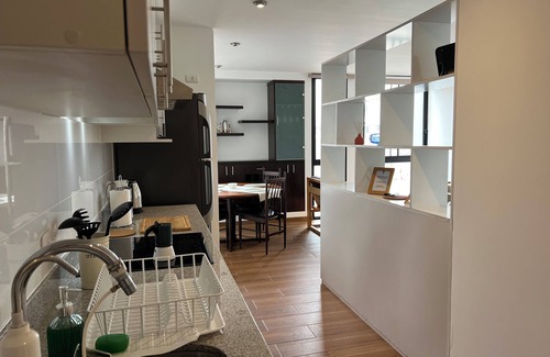 San Antonio Apartment | Charming 1-bedroom apartment in Barranco, with WiFi, fitness room, and security.