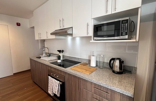 San Antonio Apartment | Charming 1-bedroom apartment in Barranco, with WiFi, fitness room, and security.