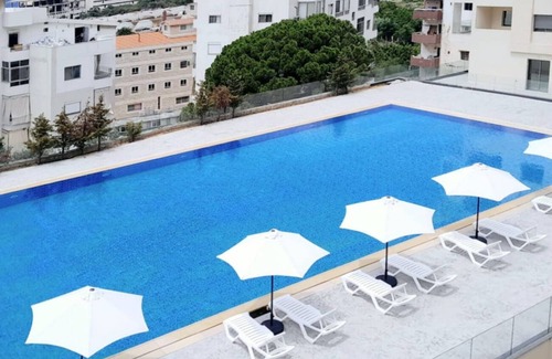 Safra Apartment | Charming 1-bedroom apartment with pool, WiFi, Ac, in nice, calm area in Tabarja