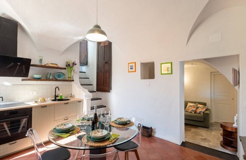 Cervo Apartment | Charming 100 sqm apartment, accommodating up to 6 people, located on the ground floor of a typical Ligurian building.The property is located in the center of Cervo, one of Italy's most charming villages, in a convenient and well-served location, ideal fo