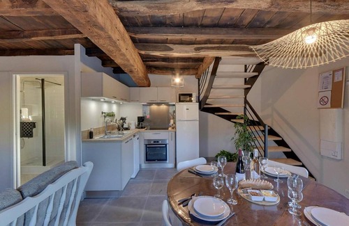 Taxat-Senat Cottage | Charming 18th Century House with Modern Comfort, Terrace, and Garden in Quiet Village