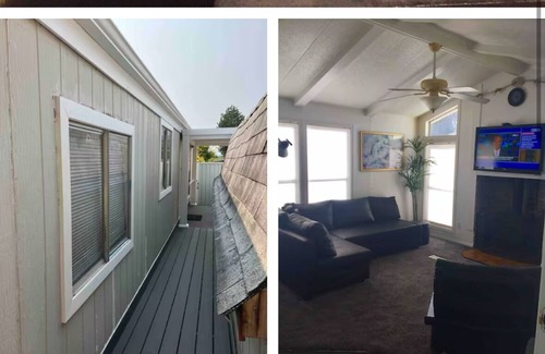 Minnehaha House | Charming 2-bedroom mobile home with AC, WiFi in wonderful Vancouver