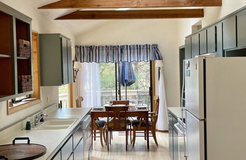 Kachina Village House | Charming 3/2 cabin in the pines. Pine views from a big deck, 175 specials!