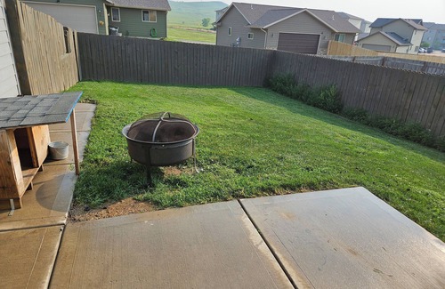 Rapid City House | Charming 3-bedroom house with AC, WiFi, 2-car attached garage and fenced yard