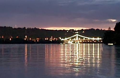 Bentonville House | Charming 4-bedroom house with WiFi and AC directly on the Ohio River with dock.