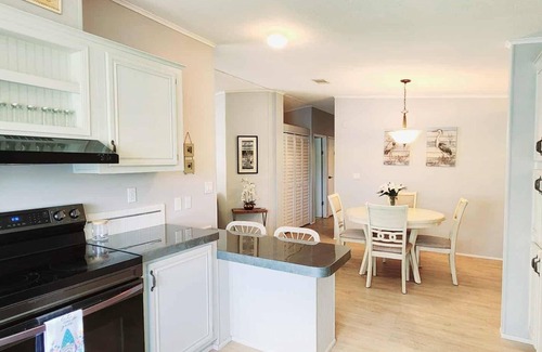 Braden River House | Charming 55+ community. Waterfront! Fantastic sunset views & private hot tub