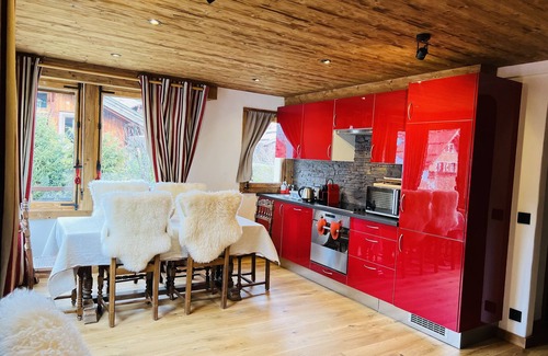 Megeve Apartment | Charming apartment in the center of Megève, balcony, comfortable, sleeps 4