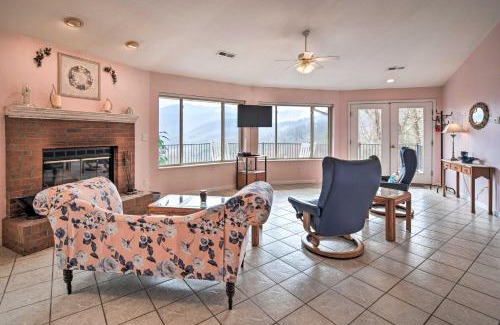 Burnsville Apartment | Charming Burnsville Apt with Mountain Views and Deck!