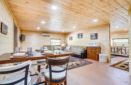 Eagle Rock Apartment | Charming Cabin Near Roaring River State Park!