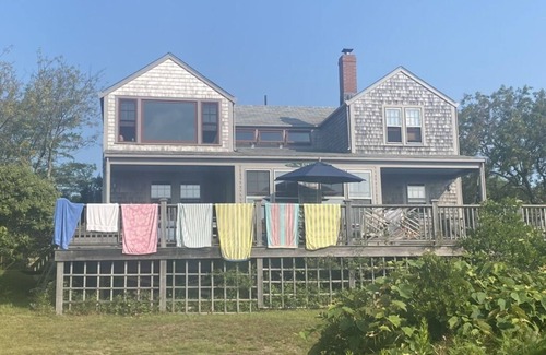 Quidnet Cottage | Charming Cottage with Large Deck and Ocean Views, Short Walk to beaches