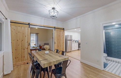 Bella Vista House | Charming Country-Modern Retreat with Outdoor Fire Pit and Near Back 40 Trail