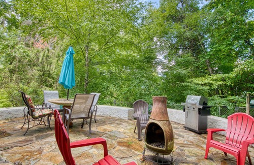 Forest Hills Ski Chalet | Charming dog-friendly chalet with fireplace, pool table, balcony, & washer/dryer