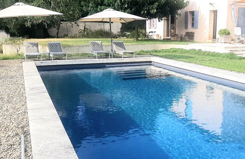 Saint-Quentin-la-Poterie House | Charming Provencal house 230m2, large swimming pool 11x5 and garden 1800m2