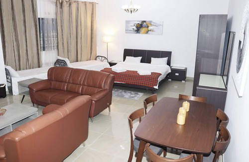 Al Khan Bed & Breakfast | Charming home away from your home with WiFi, fitness room in lovely Sharjah.