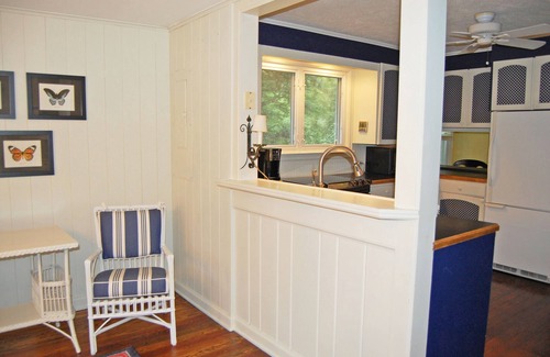 Maple City Cottage | Charming home near Glen Arbor with a porch, gas grill, lake views, & AC