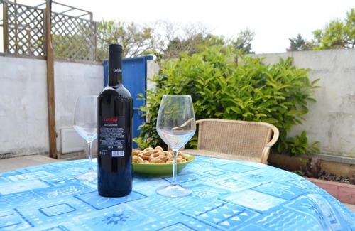 San Foca House | Charming Home On The Beach With Spacious Terraces Garden - Pets Allowed