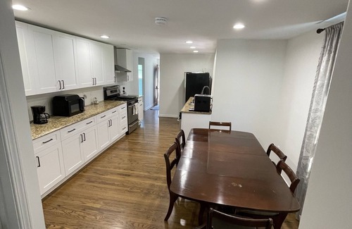 Michigan City House | Charming home with a pool