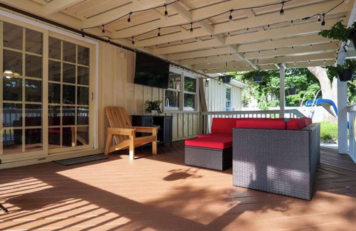 Queensbury House | Charming Home with pool oasis!