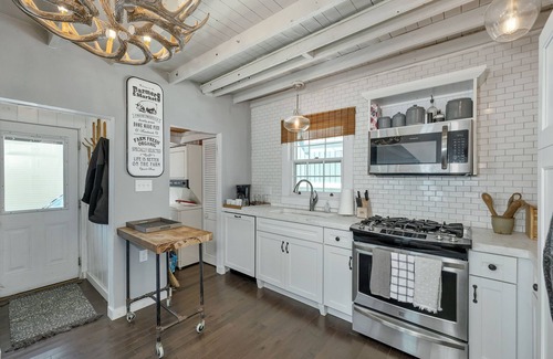 Weirs Beach House | Charming Lakefront Cottage Nearby to the Weirs with dock and sand beach