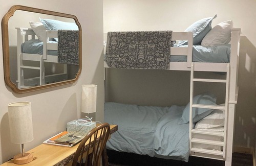 Rainbow Lake House | Charming lakefront barndominium 2 bedrooms and WiFi, AC in fabulous Rainbow Lake